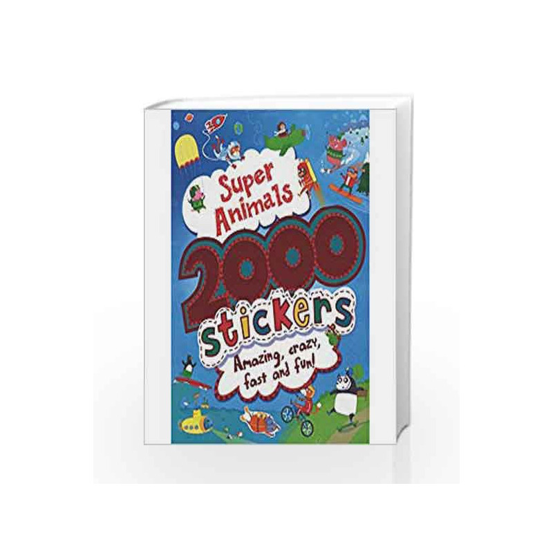 2000 Stickers Super Animals Book Details