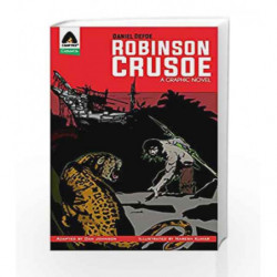Robinson Crusoe: The Graphic Novel (Campfire Graphic Novels) by Daniel Defoe Book-9789380028200