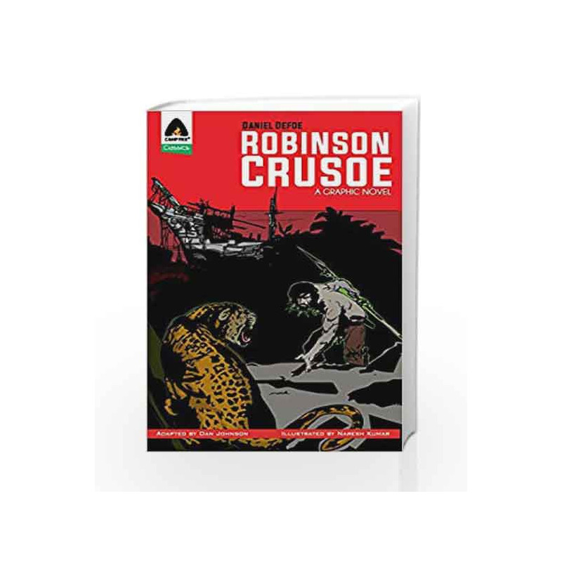 Robinson Crusoe: The Graphic Novel (Campfire Graphic Novels) by Daniel Defoe Book-9789380028200