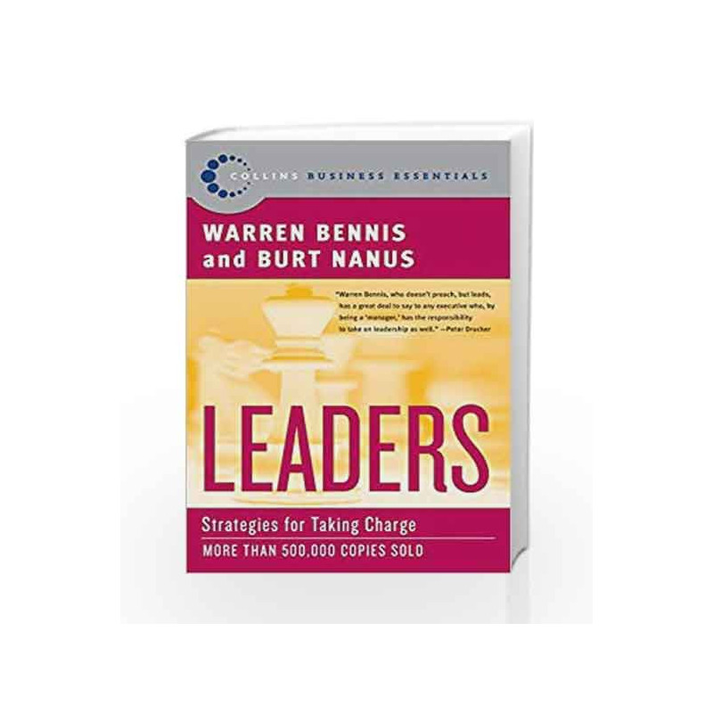 Leader: Strategies for Taking Charge (Collins Business Essentials) by BENNIS WARREN Book-9780060559540