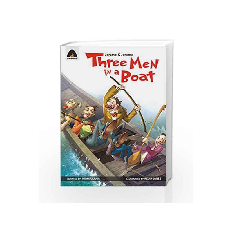Three Men in a Boat: The Graphic Novel (Campfire Graphic Novels) by Jerome K. Jerome Book-9789380741079