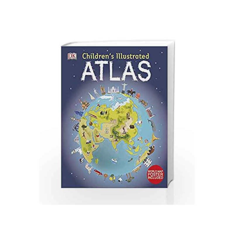 Children's Illustrated Atlas (Dk Childrens Atlas) by DK Book-9780241228074