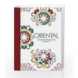 Oriental: 20 detachable postcards to colour in by NA Book-9780600633877