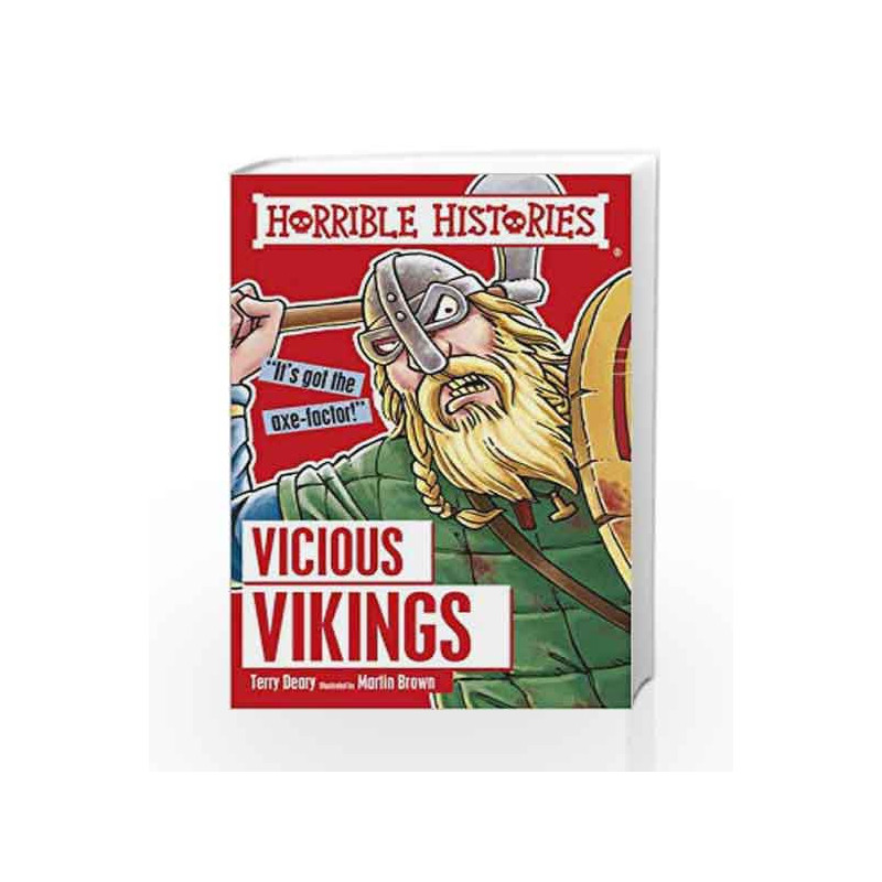 Vicious Vikings (Horrible Histories) by Terry Deary Book-9781407163864