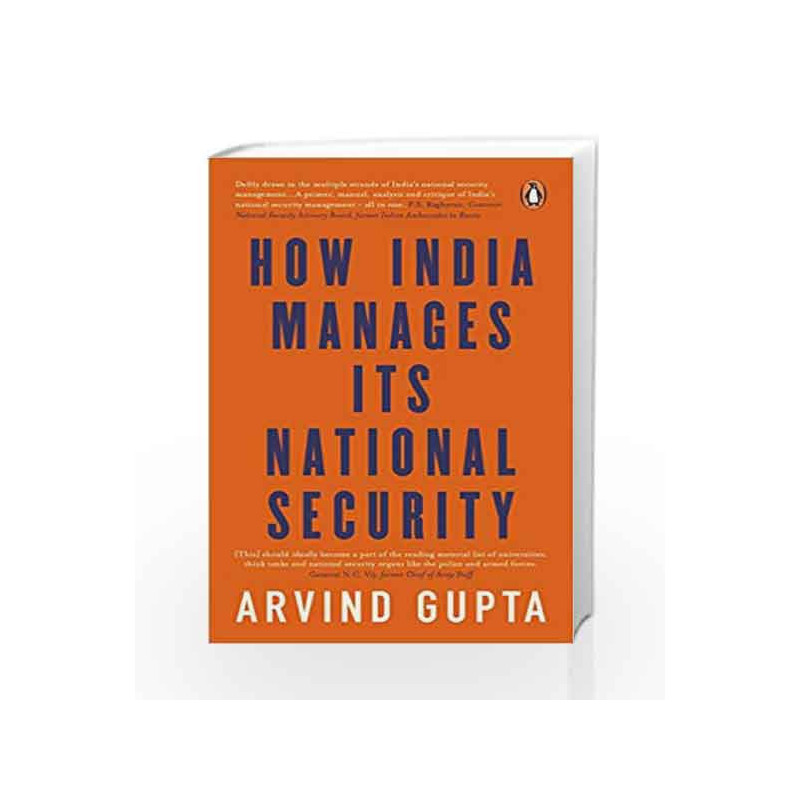 How India Manages Its National Security by Arvind Gupta Book-9780670090686