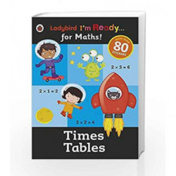 Times Tables: Ladybird I'm Ready for Maths sticker workbook by Ladybird Book-9780723295020