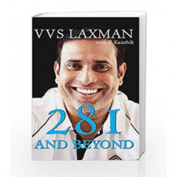 281 and Beyond by VVS Laxman Book-9789387578777