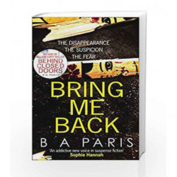 Bring Me Back by B. A. Paris Book-9780008244873