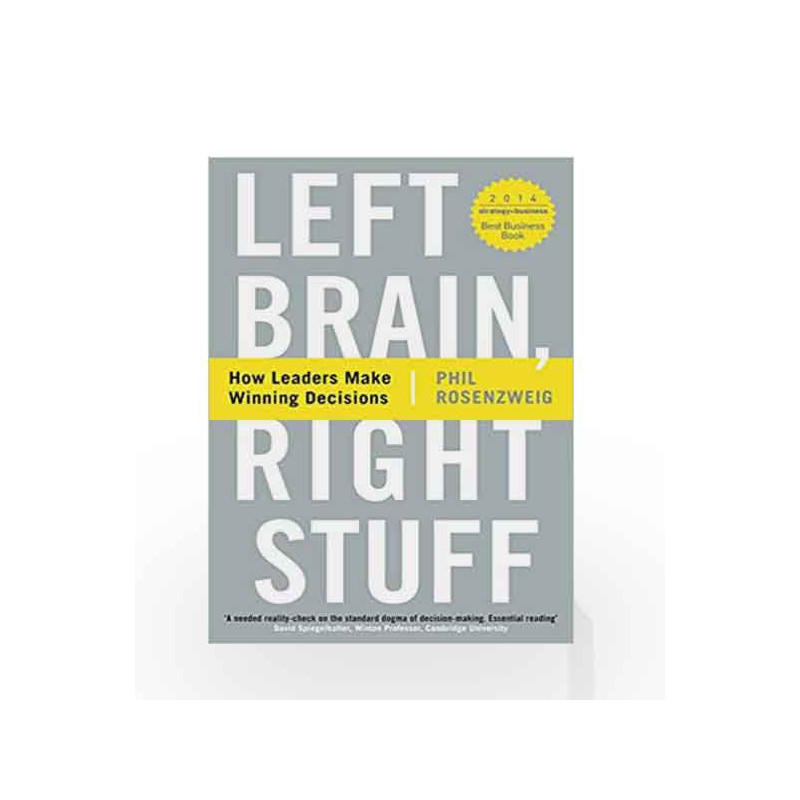 Left Brain, Right Stuff by ROSENZWEIG PHIL Book-9781781251362