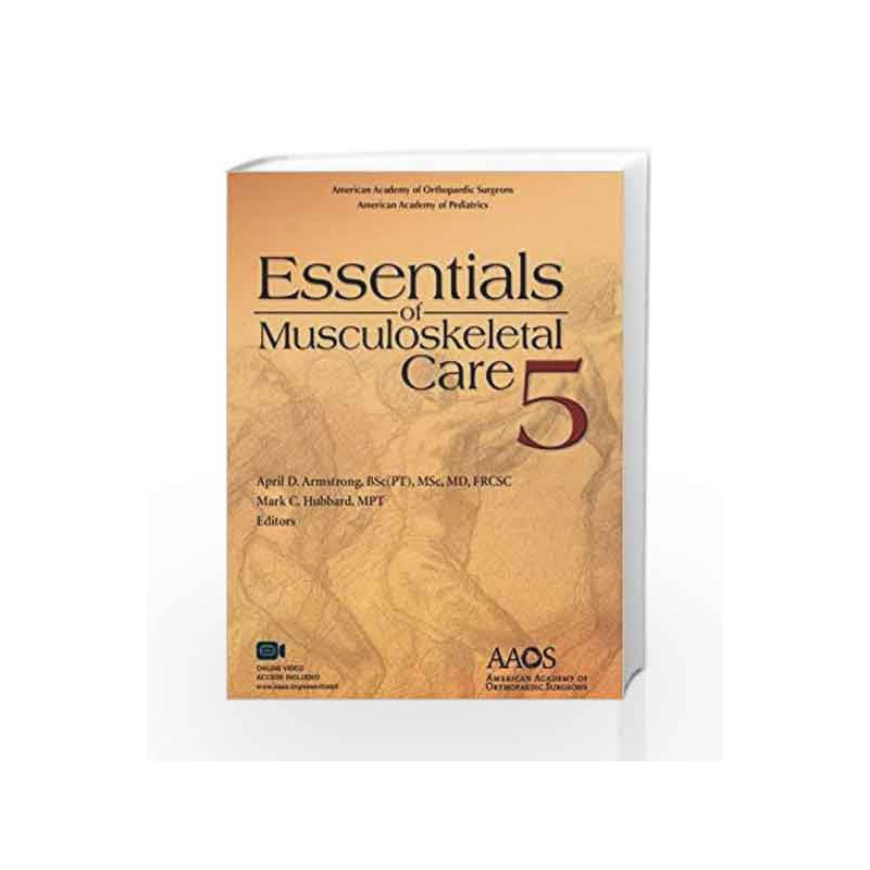 Essentials of Musculoskeletal Care 5 by Armstrong A D Book-9781625524157