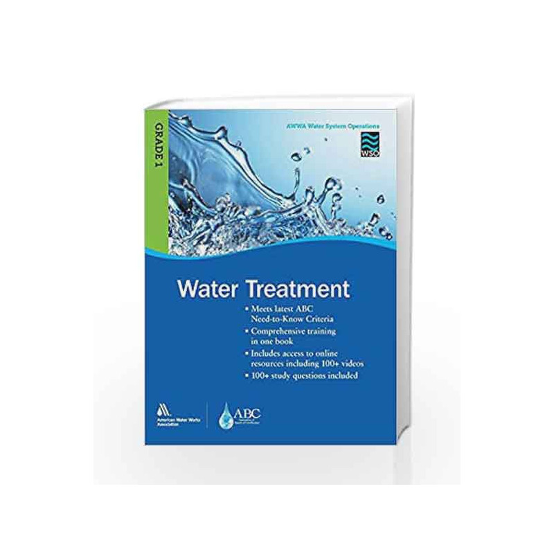 WSO Water Treatment, Grade 1 by Awwa Book-9781625761231