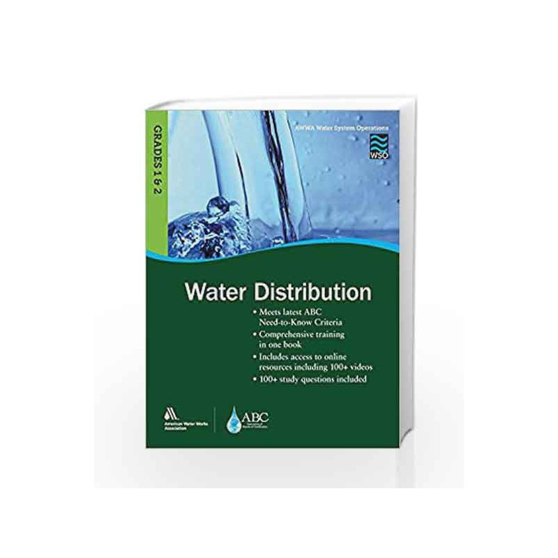 WSO Water Distribution, Grades 1 & 2 (Awwa Water System Operations) by Awwa Book-9781625761262
