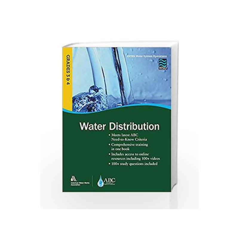 WSO Water Distribution, Grades 3 & 4 (AWWA's Water System Operations) by Awwa Book-9781625761279