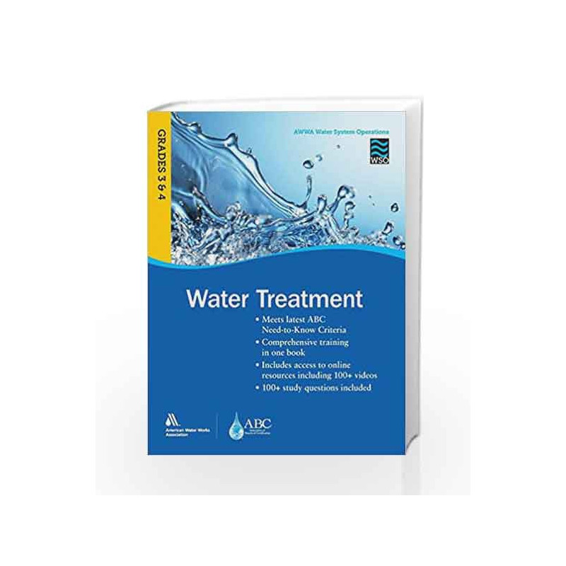 WSO Water Treatment, Grades 3 & 4 by Awwa Book-9781625761255
