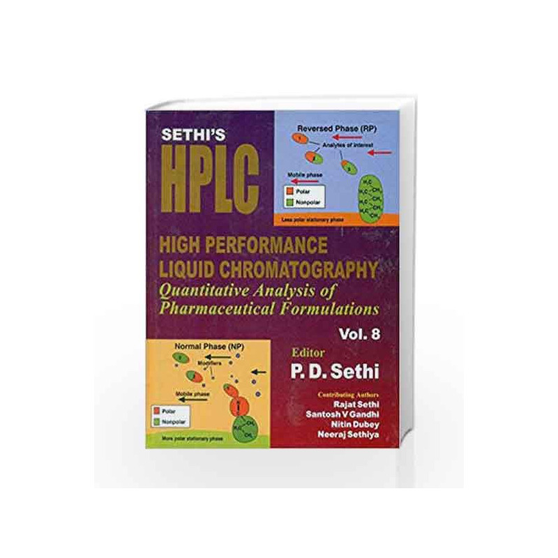 Sethis Hplc High Perf Liq Chrom V8 by Sethi P. D Book-9788123926568