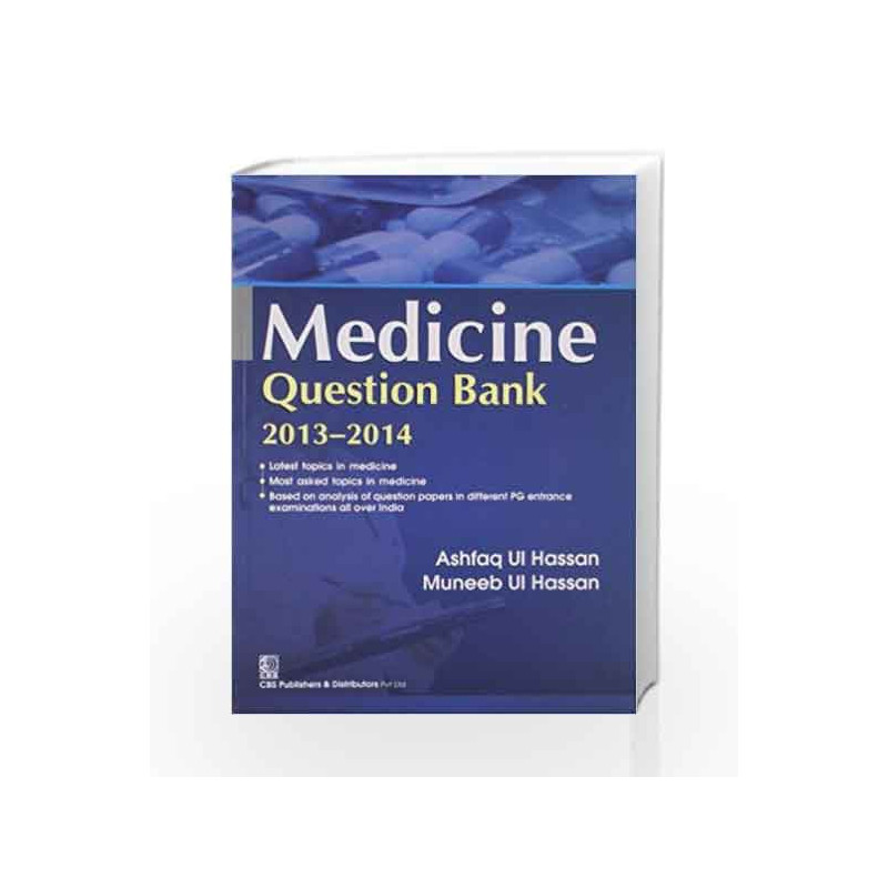 Medicine: Question Bank 2013-2014 by Hassan Book-9788123924014