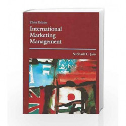 International Marketing Management by Jain S. C Book-9788123912752