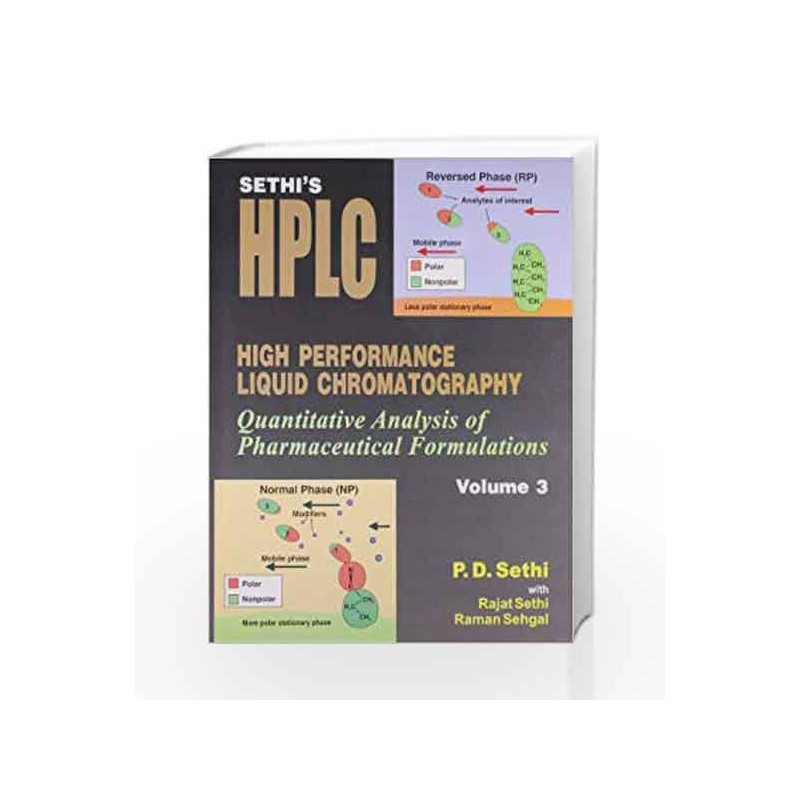 Sethi's HPLC: High Performance Liquid Chromatography: Quantitative Analysis of Pharmaceutical Formulations, Vol. 3 by Sethi P.D 