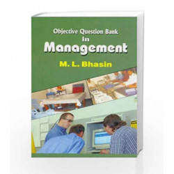 Objective Question Bank in Management by Bhasin Book-9788123903927