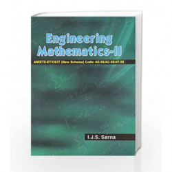 Engineering Mathematics - II by Sarna I. J. S. Book-9788123923710