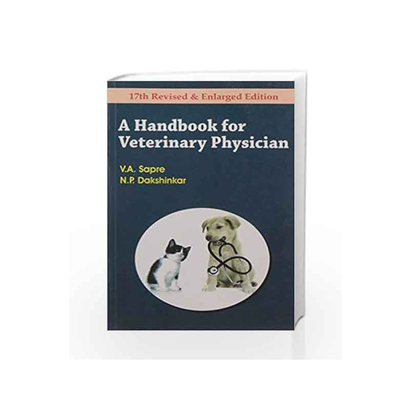 A Handbook for Veterinary Physician by Sapre V.A. Book-9788123929743