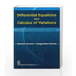 Differential Equations and Calculus of Variations by Kumar R. Book-9788123922041