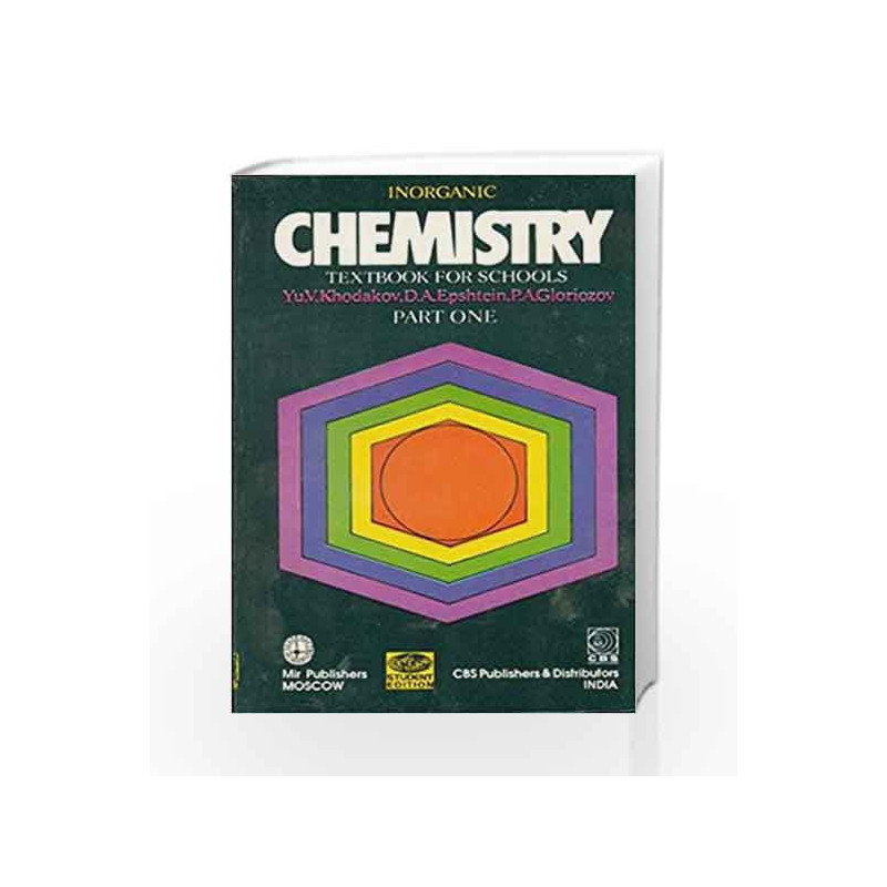 Inorganic Chemistry Part I by Khodakov Book-9788123904085