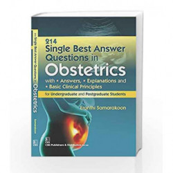 214 Single Best Answer Questions In Obstetrics (Pb 2017) by Samarakoon E Book-9789386310606