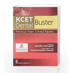 KCET Buster Dental: Previous Years Solved Papers by Murugesh Book-9788123923925