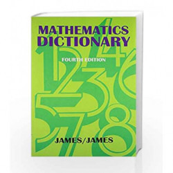 Mathematics Dictionary by James Book-9788123909134