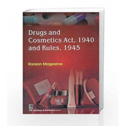 Drugs and Cosmetics Act, 1940 and Rules, 1945 by Magazine R Book-9788123924205