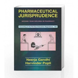 Pharmaceutical Jurisprudence by Gandhi N Book-9788123905525