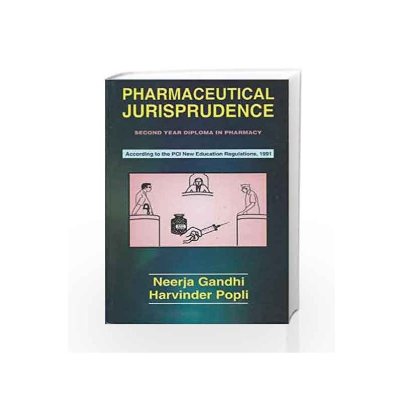 Pharmaceutical Jurisprudence by Gandhi N Book-9788123905525