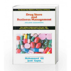 Drug Store and Business Management (Including Accountancy): 0 by Ali M Book-9788123904177