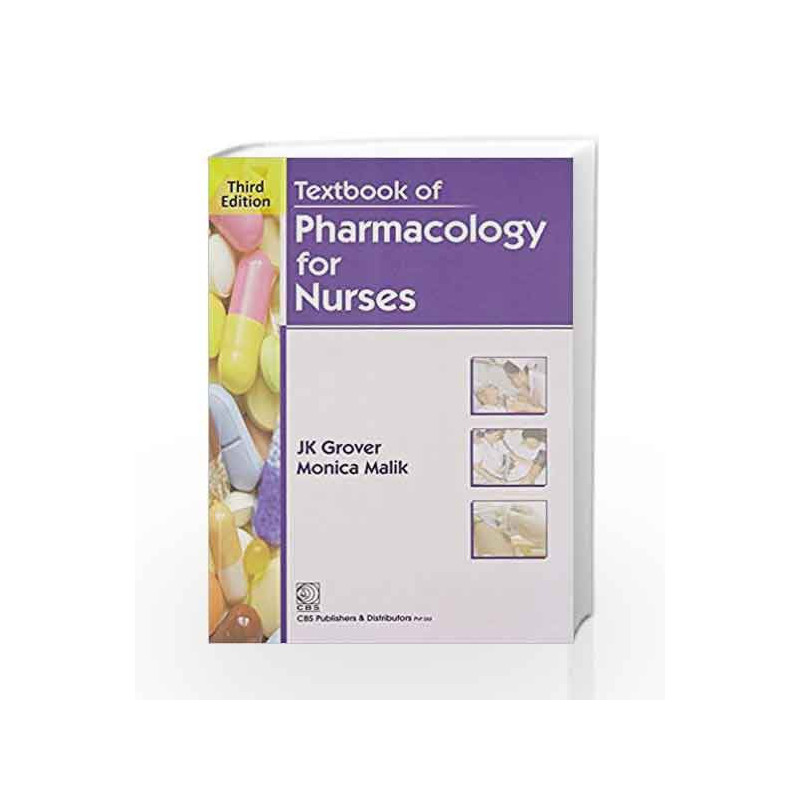 Textbook of Pharmacology for Nurses by Grover Jk Book-9788123922546