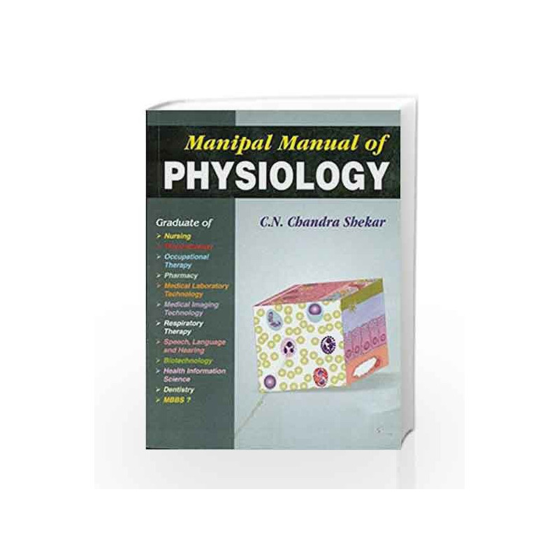 Manipal Manual of Physiology by Shekar C. Book-9788123912851
