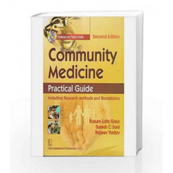 Community Medicine Practical Guide 2Ed With Dvd-Rom (Pb 2017) by Gaur K.L. Book-9789385915970