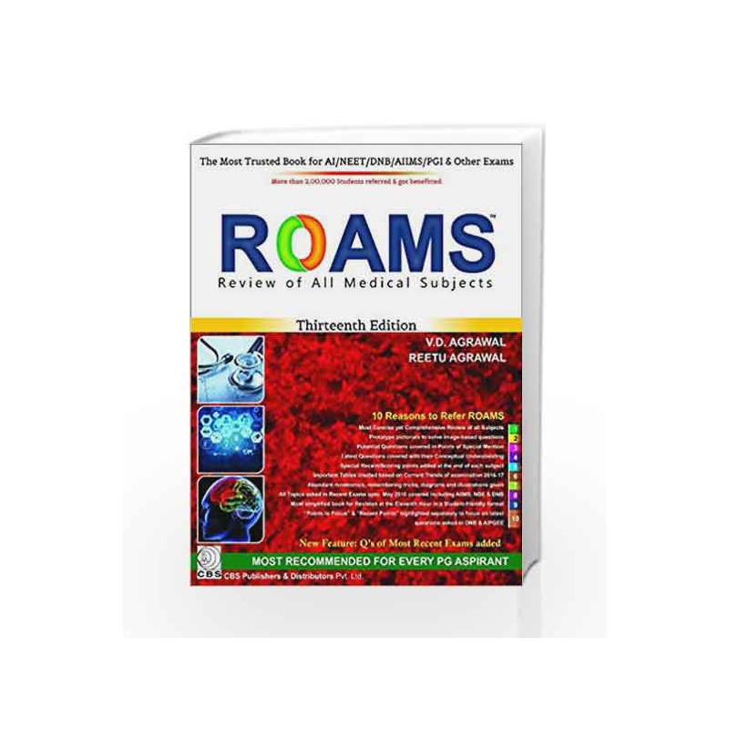 ROAMS : Review of All Medical Subjects by V.D. Agrawal