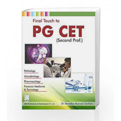 Final Touch to PG CET (Second Prof) by Gadiya S.R Book-9789385915840