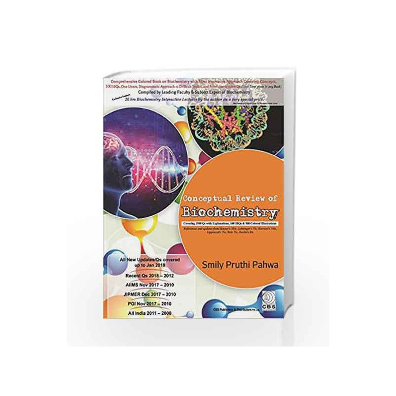 Conceptual Review of Biochemstry by Pahwa S P Book-