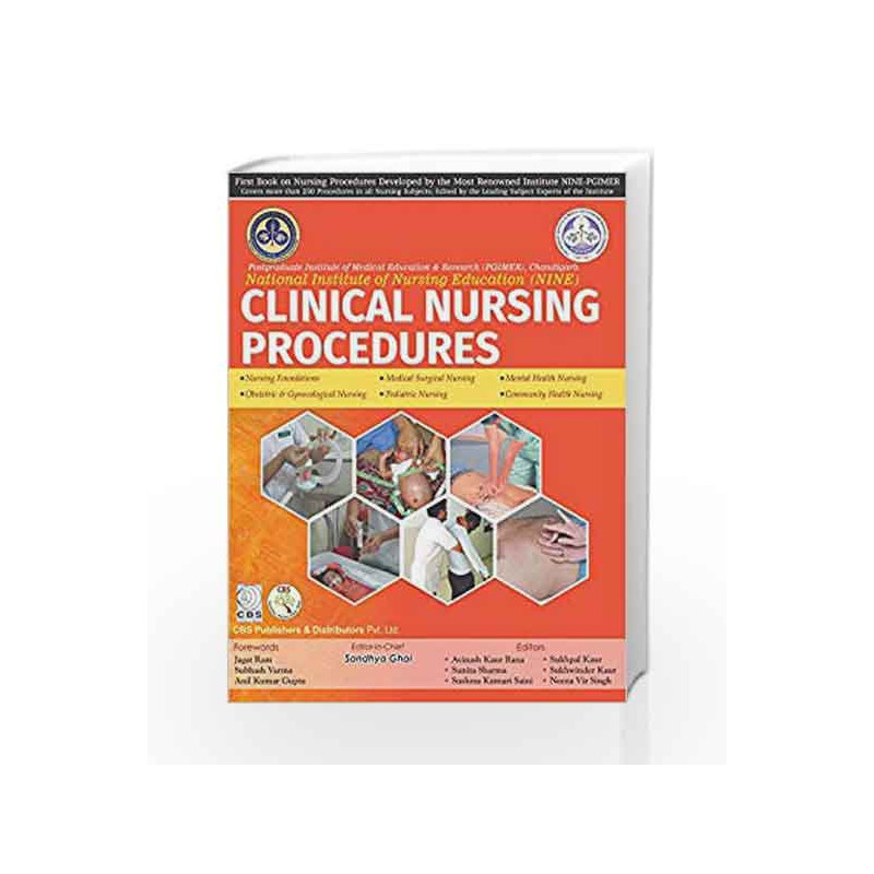 PGIMER-NINE: Clinical Nursing Procedures by Ghai S Book-9789386478931