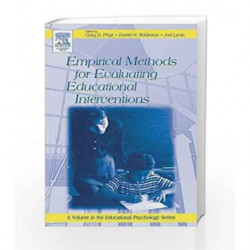 Empirical Methods for Evaluating Educational Interventions (Educational Psychology) by Phye Book-9780125542579