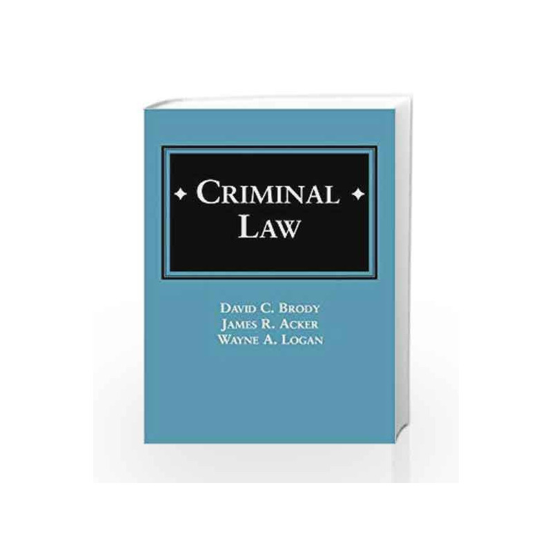 Criminal Law by Brody D.C. Book-9780763755928