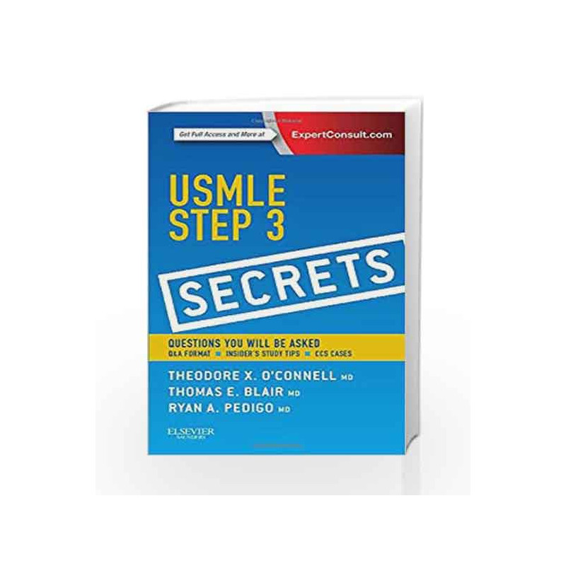 USMLE Step 3 Secrets by Oconnell T X Book-9781455753994