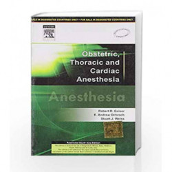 Obstetric, Thoracic and Cardiac Anesthesia by Gaiser Book-9788131225462