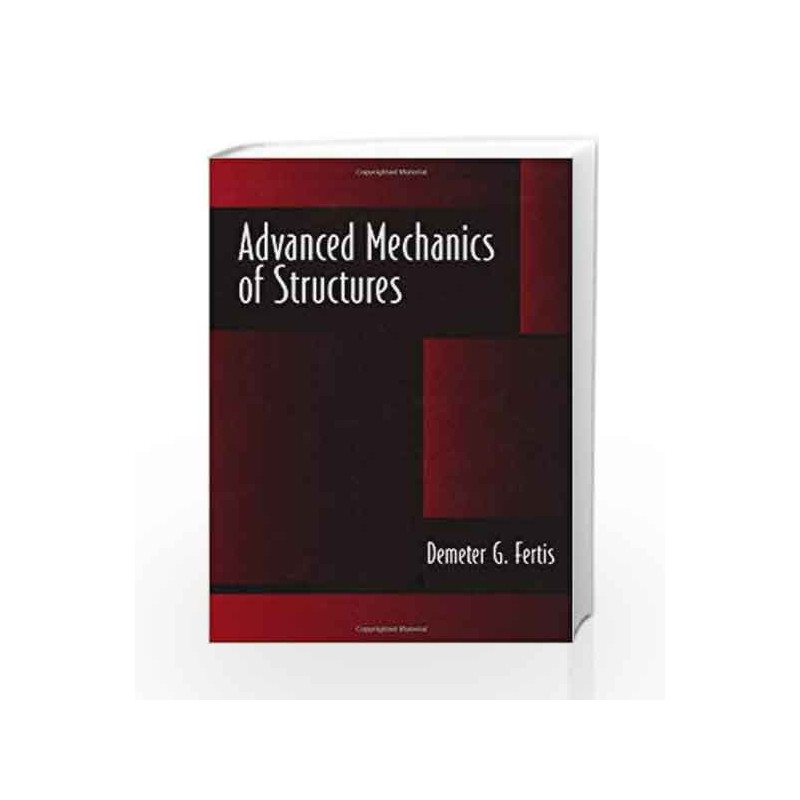 Advanced Mechanics of Structures by Cauvain S.P. Book-9780857090607