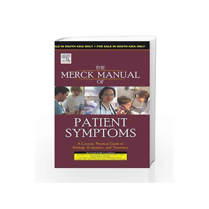 Merck Manual of Patient Symptoms by Merck Book-9788131220894