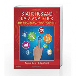 Statistics & Data Analytics for Health Data Management by Davis N Book-9781455753154