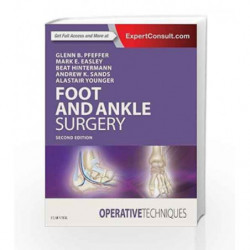 Operative Techniques: Foot and Ankle Surgery, 2e by Pfeffer G.B Book-9780323482349