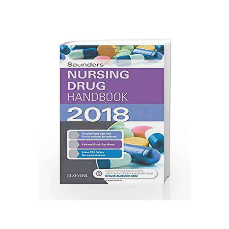 Saunders Nursing Drug Handbook 2018, 1e by Kizior R.J. Book-9780323525091